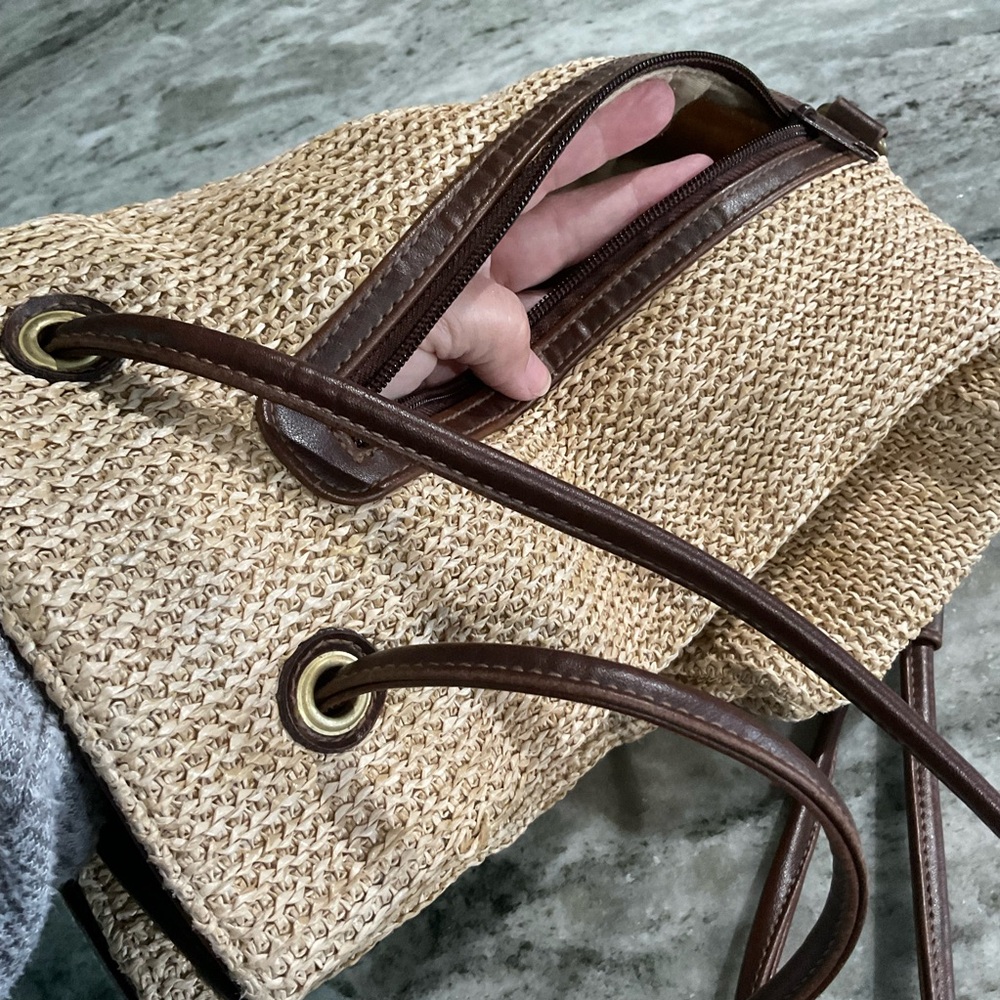 Strada tan woven backpack - Picture 9 of 11